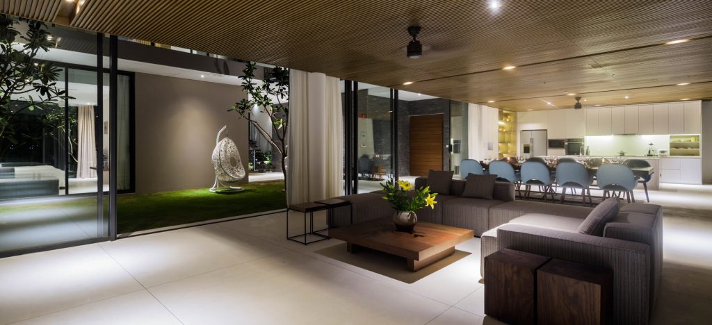 Indoor & outdoor space combined